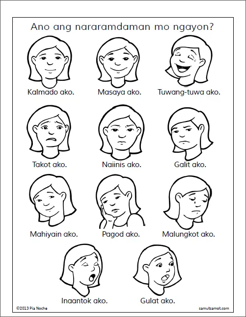 How do you feel today? (Filipino version) - Samut-samot