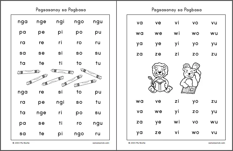 Pagsasanay Sa Pagbasa (Part 1) - Samut-samot