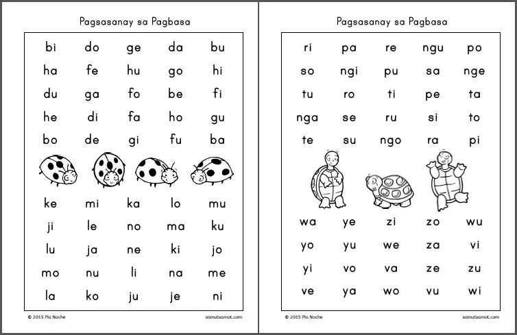 Pagsasanay Sa Pagbasa (Part 1) - Samut-samot